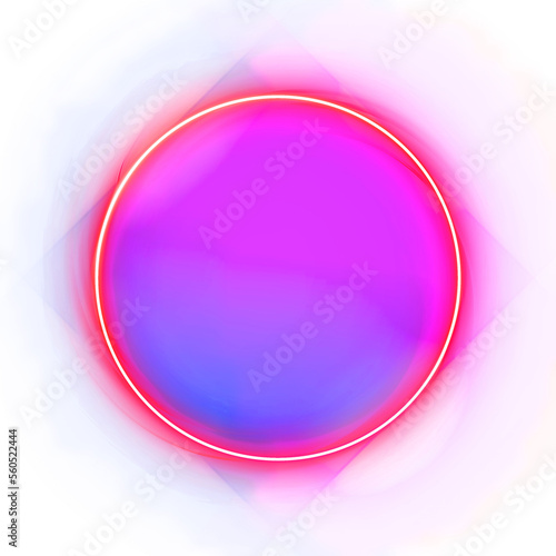  Mordan neon light circle