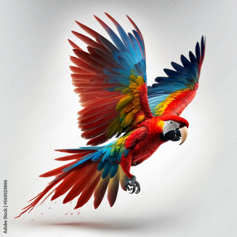 Fototapeta premium rainbow lorikeet parrot