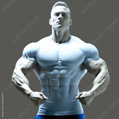 muscular male torso © שלמה שטודינר