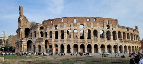 Canvas Print View of Architecture in Rome