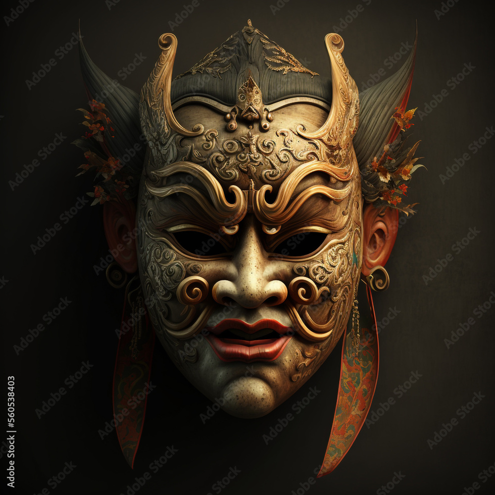 Traditional Chinese mask