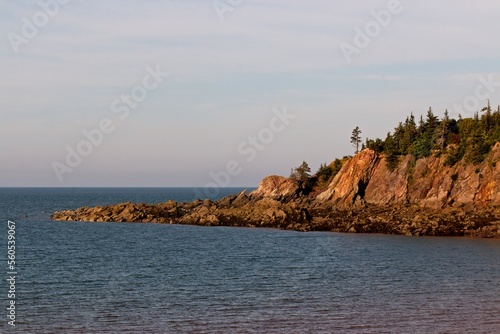 The Bay of Fundy from the Waterside Beach - UNESCO Fundy Biosphere Reserve. Waterside, New Brunswick.