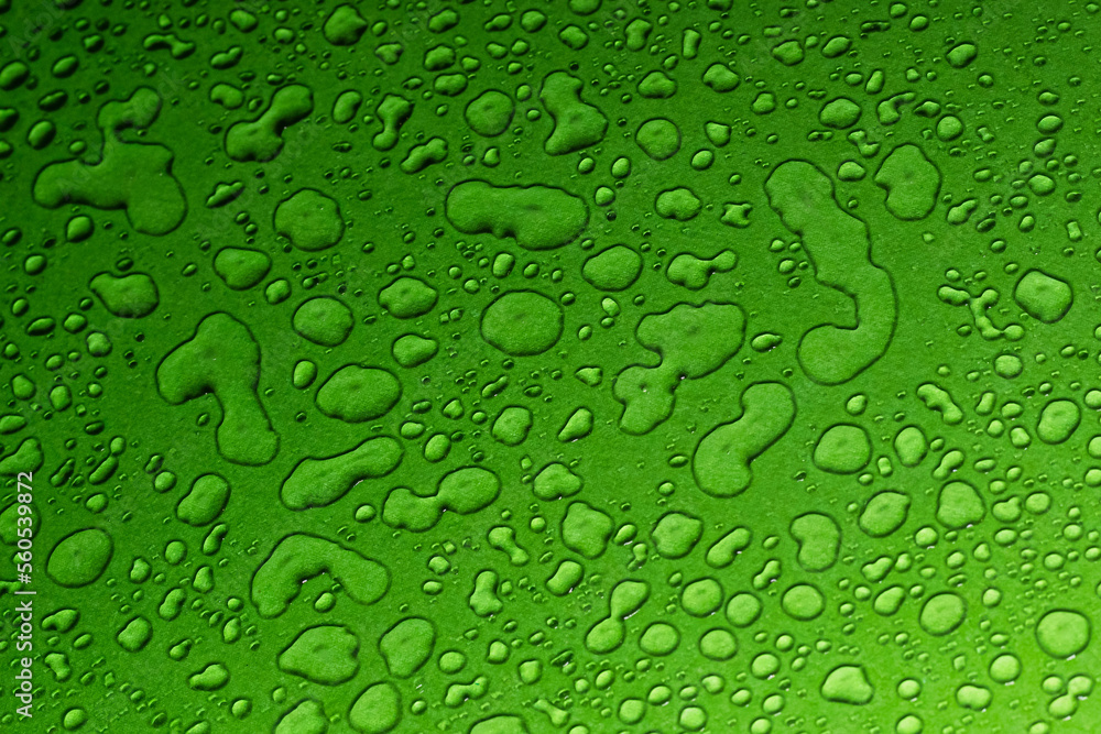 Green Background With Water Drops. Backgrounds And Textures. Abstract. Green Background With Water Drops. Backgrounds And Textures. Abstract.