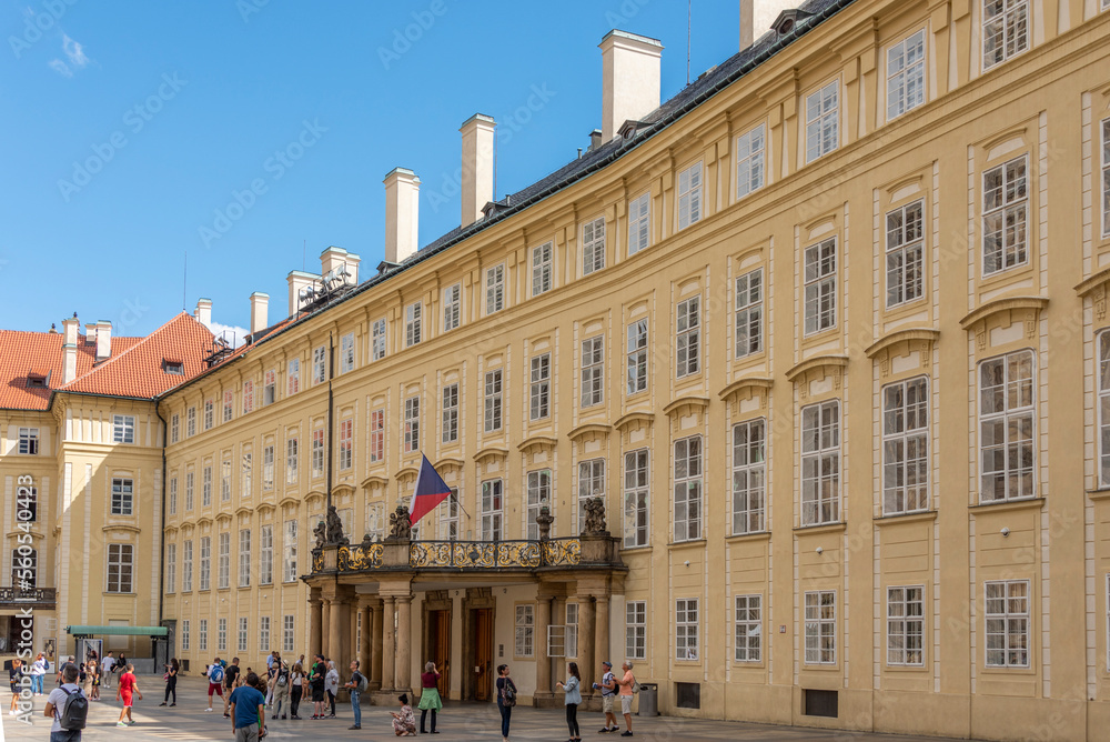 Presidential residence in Prague Castle