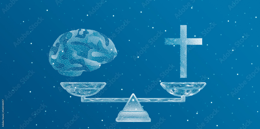 Φωτογραφία Choice between religion and rationality
