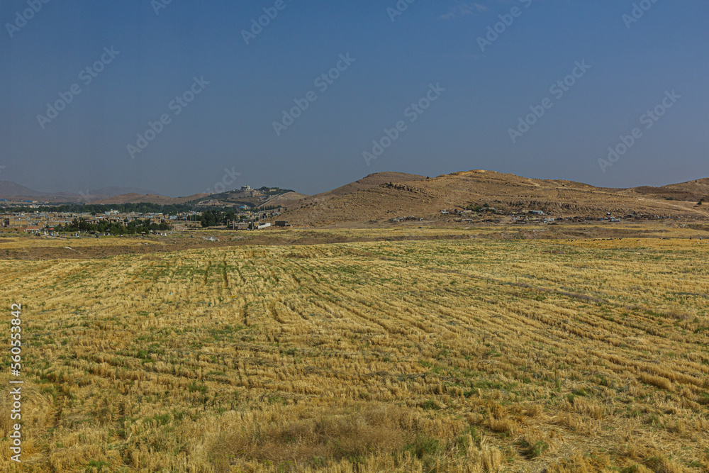View of landscape near Shiraz, Iran
