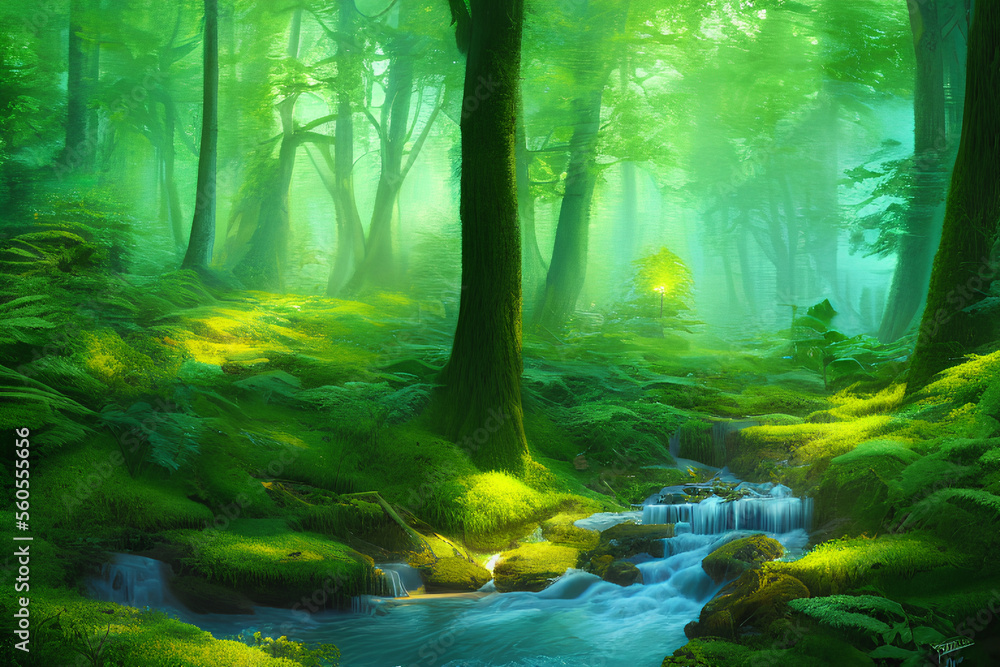 Obraz premium Nature paintings