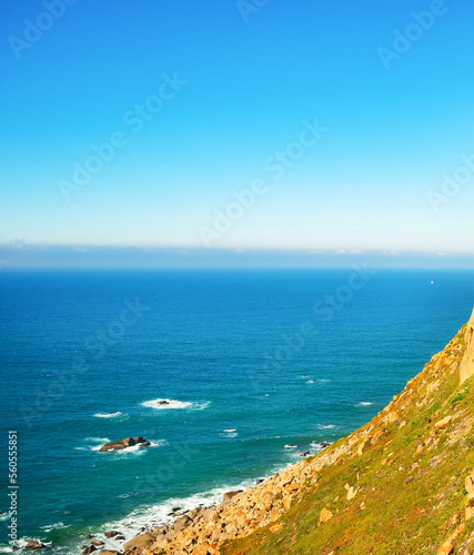 Cabo Roca seascape cliff Po...