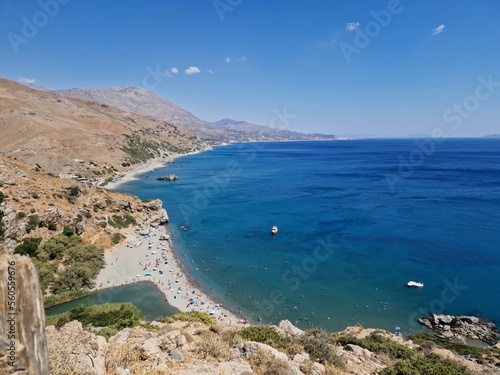 view of the sea from the sea