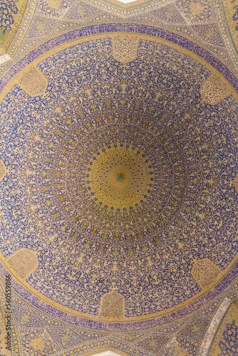 Dome of the Shah Mosque in Isfahan, Iran