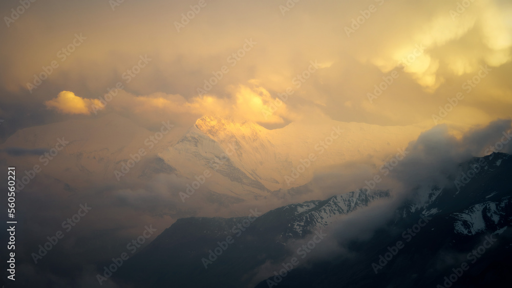 Annapurna Circuit in Nepal taken in April 2022 Annapurna Circuit in Nepal taken in April 2022