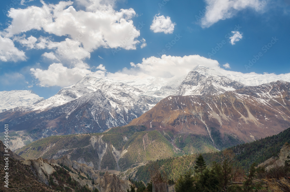 Annapurna Circuit in Nepal taken in April 2022 Annapurna Circuit in Nepal taken in April 2022
