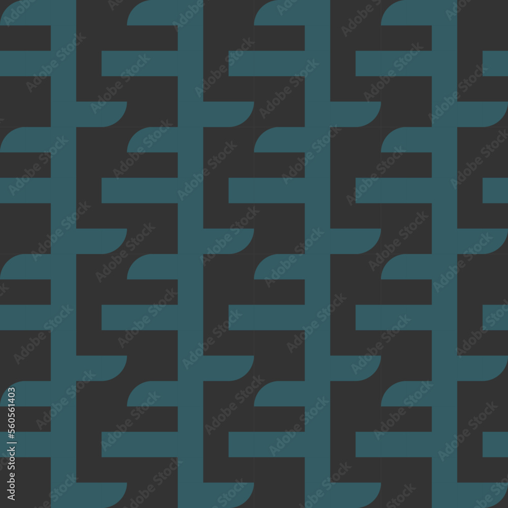 seamless blue victorian geometric pattern with mosaic ornament seamless blue victorian geometric pattern with mosaic ornament