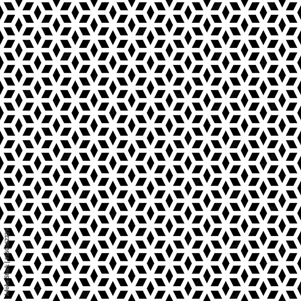 Mosaic. Rhombuses ornament. Grid background. Ancient ethnic motif. Geometric grate wallpaper. Grid backdrop. Lozenges pattern. Digital paper, web design, textile print. Seamless abstract illustration.