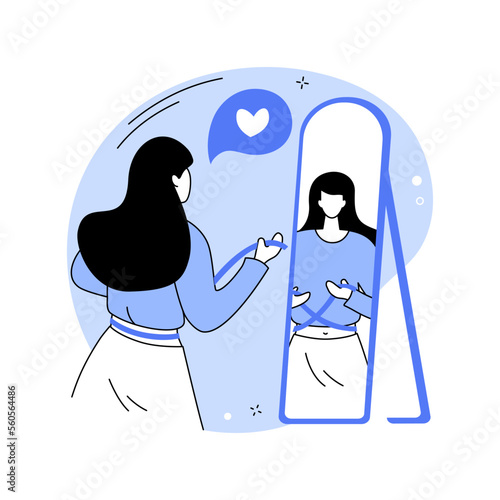 Diet results isolated cartoon vector illustrations.