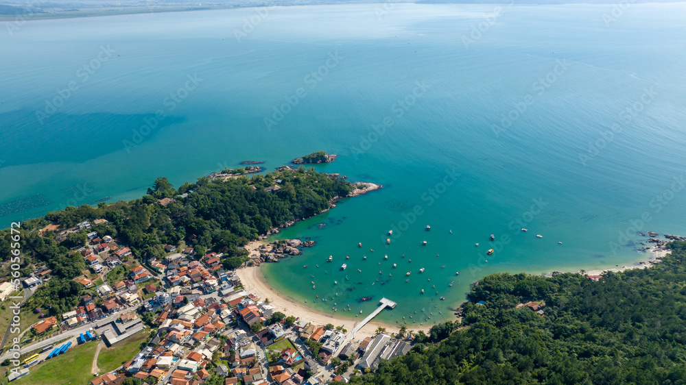 Fototapeta premium governador celso ramos santa catarina brazil