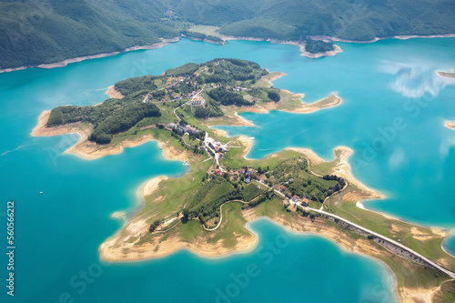 Rama Lake in Bosnia Herzegovina taken in June 2022 photo