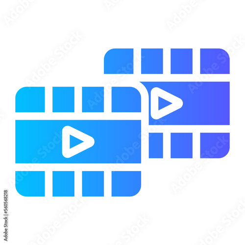 Flat Flaticon gradient icon