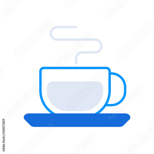 Coffee business icon with black outline style. symbol, set, web, line, technology, internet, design. Vector Illustration