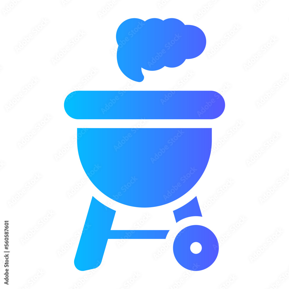 grill gradient icon grill gradient icon