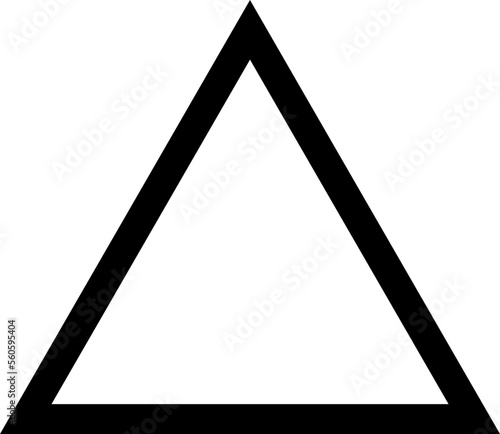 triangle isolated
