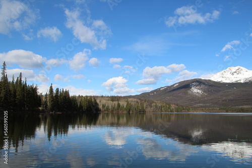 Sky Meets Lake, Jasper National Park, Alberta © Michael Mamoon