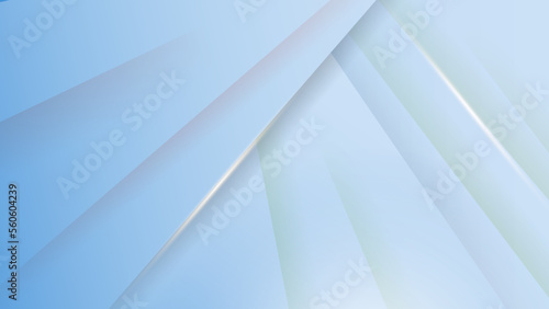 Abstract technology geometric light blue color shiny motion background.