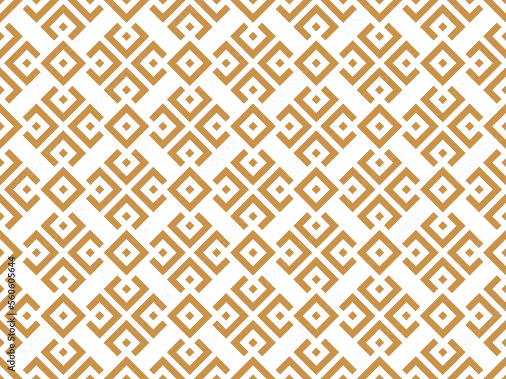 Abstract geometric pattern. A seamless vector background. White and gold ornament. Graphic modern pattern. Simple lattice graphic design Abstract geometric pattern. A seamless vector background. White and gold ornament. Graphic modern pattern. Simple lattice graphic design