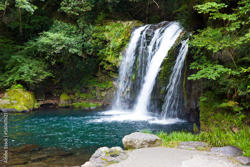 Fototapeta Naklejka Na Ścianę i Meble -  Kawazu Seven Waterfalls (Nanadaru) - Izu town, Shizuoka prefecture, Japan.