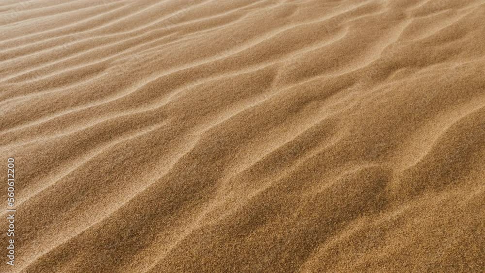 Closeup of sand dunes pattern in the Sahara desert. Mhamid, Erg Chigaga, Morocco. Nature background 4k footage. Closeup of sand dunes pattern in the Sahara desert. Mhamid, Erg Chigaga, Morocco. Nature background 4k footage.