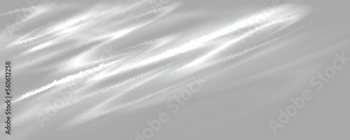 Water surface with ripple top view. Abstract background with overlay effect of light refraction in pure ocean, sea or pool water, vector realistic illustration