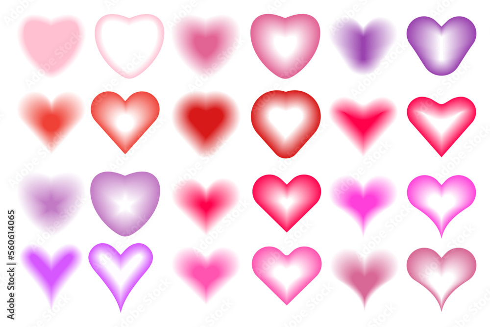 Soft heart, element for Valentine, vector illustration