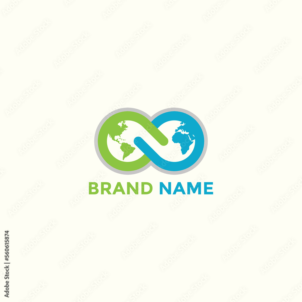 infinity world logo is perfect for any industry infinity world logo is perfect for any industry