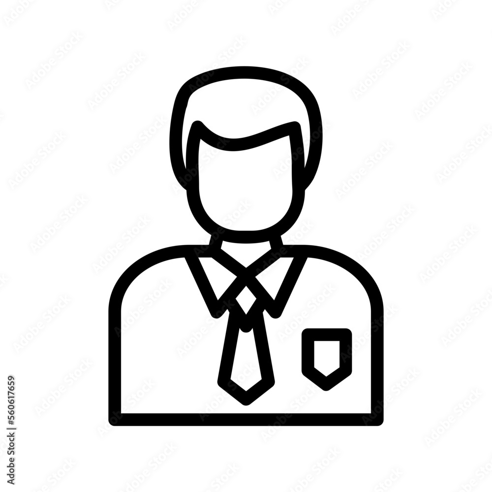 Obraz premium Manager Icon