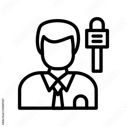 Journalist Icon