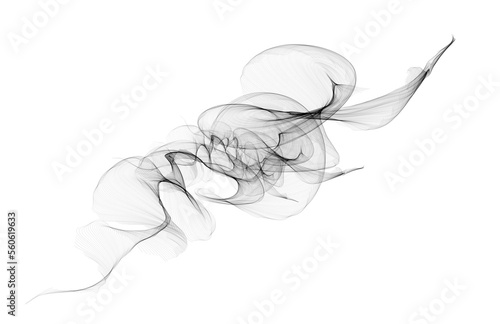 Abstract white puffs of smoke swirls overlay on black background pollution. Royalty high-quality free stock photo image of abstract smoke overlays on black background. White smoke swirl fragments