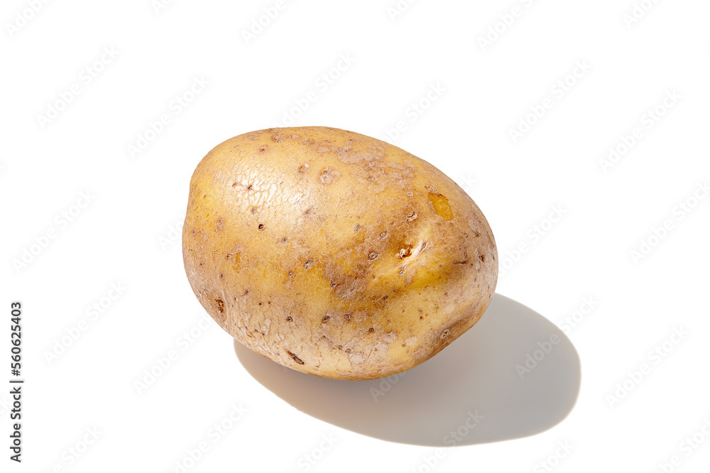 Potato isolated on white background Potato isolated on white background
