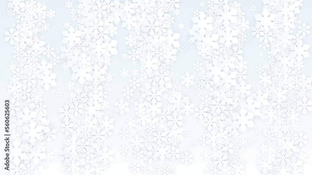 Christmas Vector Background with Falling Snowflakes. Isolated on Red Background. Realistic Snow Sparkle Pattern. Snowfall Overlay Print. Winter Sky. Papercut Snowflakes. Christmas Vector Background with Falling Snowflakes. Isolated on Red Background. Realistic Snow Sparkle Pattern. Snowfall Overlay Print. Winter Sky. Papercut Snowflakes.