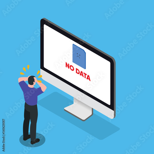 Aged senior man flying with his investment savings isometric 3d vector illustration concept for banner, website, illustration, landing page, flyer, etc.