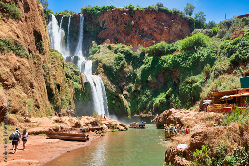 Ouzoud waterfalls in North Africa