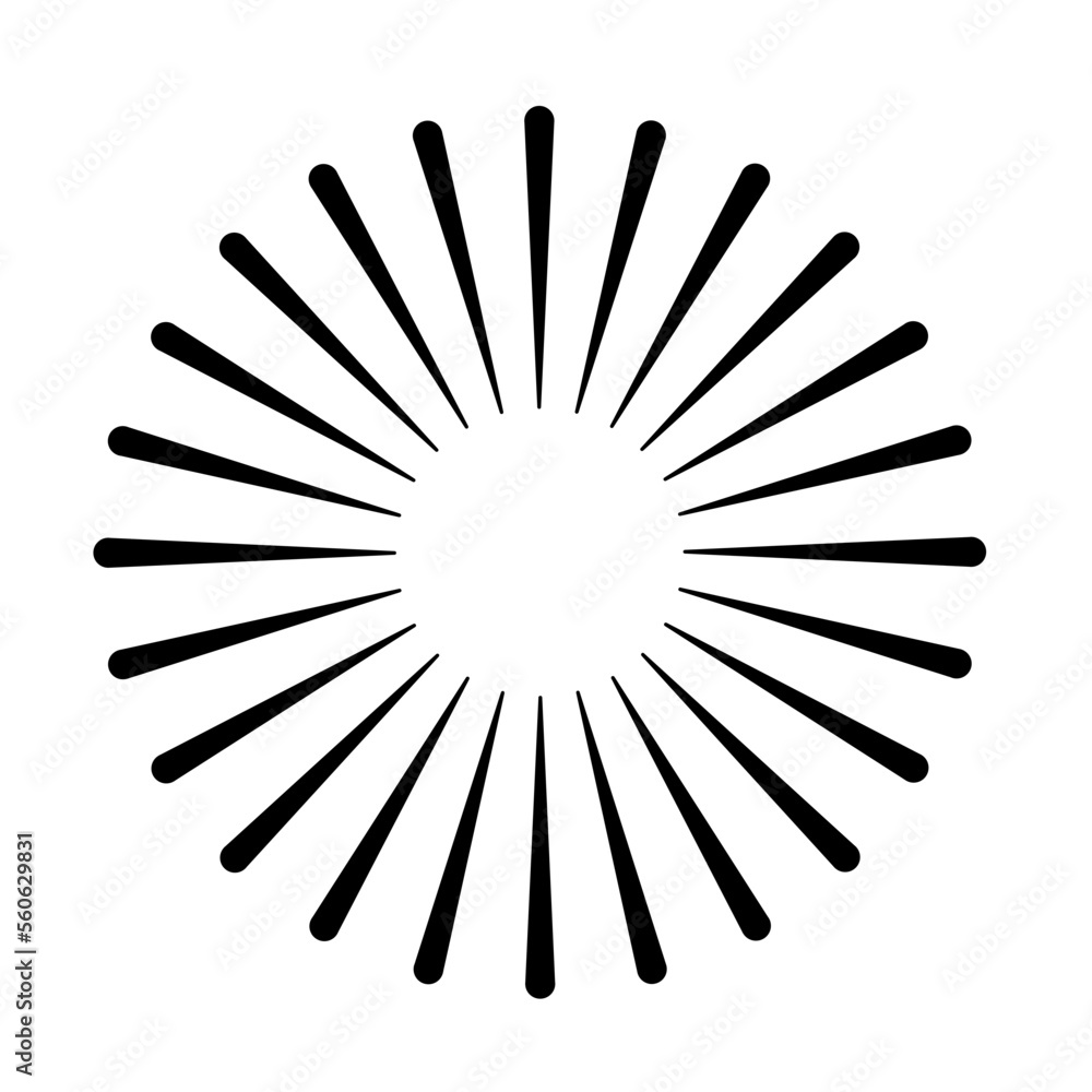 Obraz premium Black Spiral Motion