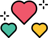 Love Heart Vector Icon
