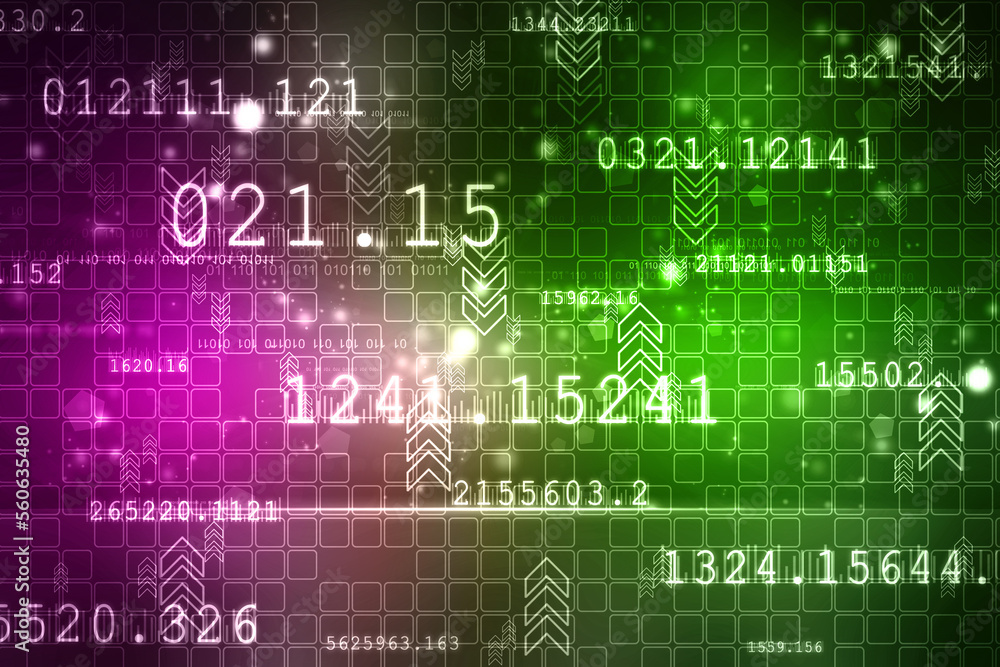 2D Digital Abstract Business Networking background 2D Digital Abstract Business Networking background
