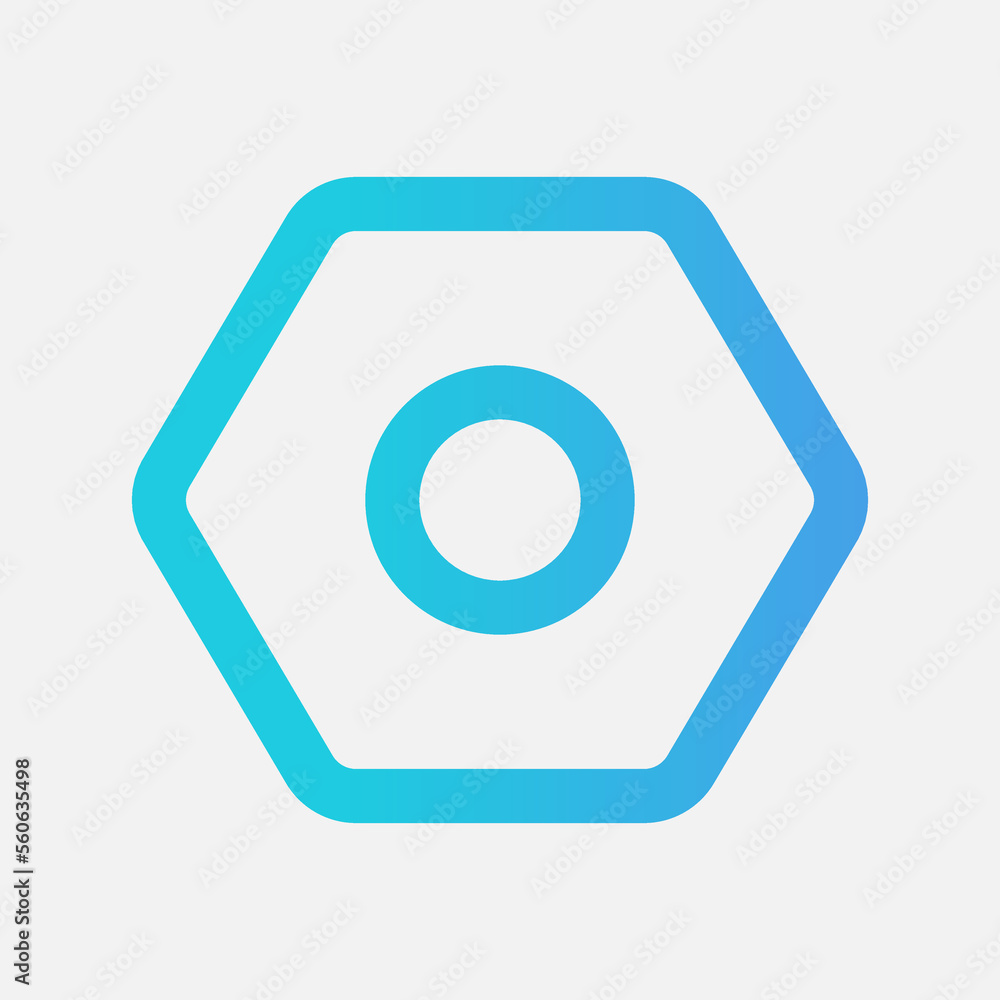 Settings icon in gradient style about multimedia, use for website mobile app presentation Settings icon in gradient style about multimedia, use for website mobile app presentation