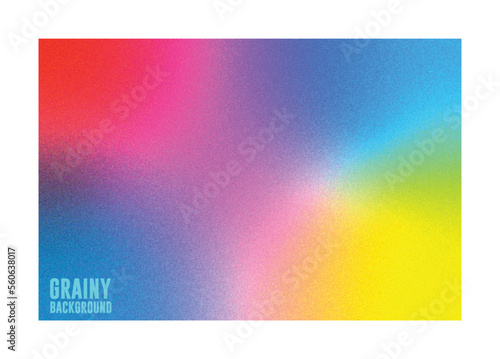  Abstract grainy gradient colorful background