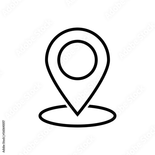 Free Download pin, pointer map location icon vector - GFXLoad