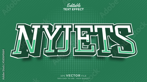 Editable Text Effects for American Football Sports Events Team photo
