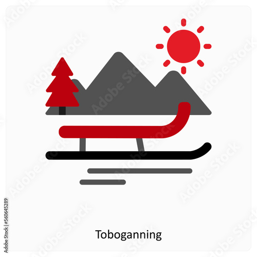 Toboganning