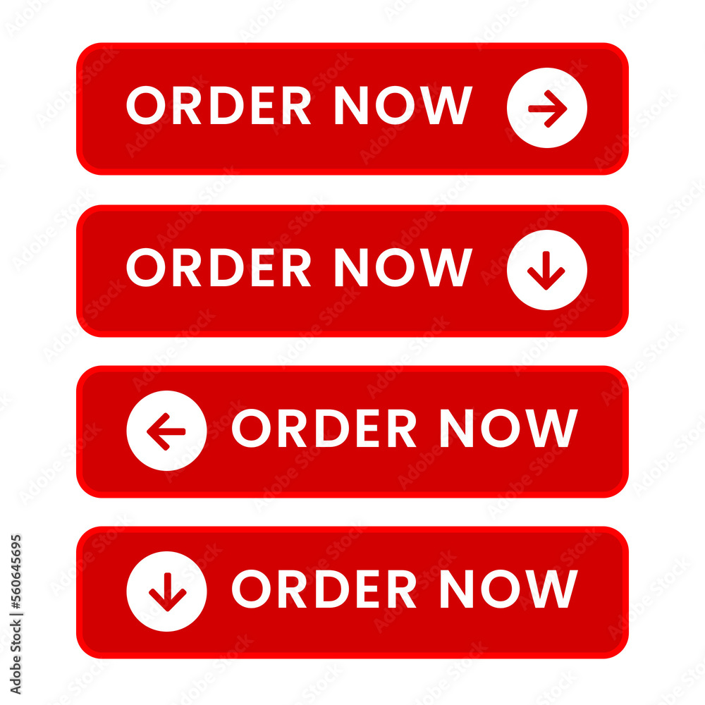 order now button with arrow icon set design button for banner design order now button with arrow icon set design button for banner design