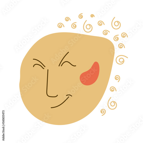 Tricky emotion Sticker